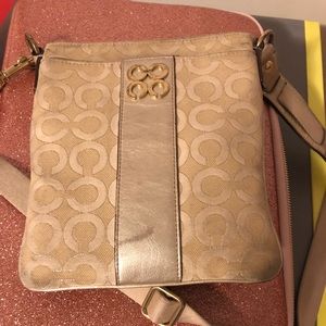 Coach cross body purse